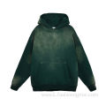 Distressed French Terry Vintage Acid Stone Hoodie